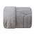 Edredom Casal Plush/Peles Hedrons Cinza Cromo - Imagem 2