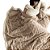 Cobertor Queen Size Tricot com Sherpa Europa 2.20x 2.40 Mts Bege - Imagem 3