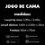 Jogo de Cama Queen Size 150 Fios Corttex 4 Peças Attuale Estampa 7 - Imagem 3