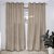Cortina para Quarto ou Sala Sonia 280x180cm Castor - Imagem 1