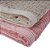 Jogo de Toalhas de Banho 4 Peças Super Soft Zero Twist Corttex Geométrico 500 g/m² Bege/Rosa - Imagem 4