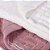 Jogo de Toalhas de Banho 4 Peças Super Soft Zero Twist Corttex Geométrico 500 g/m² Rosa/Marfim - Imagem 2