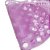 Tapete para Box Emborrachado Antiderrapante 66x36cm Pezinhos Pink - Imagem 2