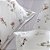 Jogo de Cama King Size 300 Fios 4 Peças Corttex Living Art Flores - Imagem 2