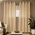 Cortina para Quarto ou Sala Luna 400x250cm Bege - Imagem 1