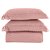 Colcha Queen Size 300 Fios Corttex 300 Fios Serena 3 Peças Rosa - Imagem 1