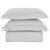 Colcha King Size 300 Fios Corttex 300 Fios Serena 3 Peças Branca - Imagem 1