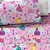 Jogo de Cama Solteiro Infantil Corttex Studio Mix 3 Peças Fadinha - Imagem 3