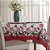 Toalha de Mesa Retangular 6 Lugares Hiper Têxtil Facile Floral - Imagem 1