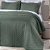 Colcha King Size Corttex Mônaco 3 Peças Verde - Imagem 3