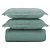 Colcha Casal 200 Fios Corttex Romantic 3 Peças Verde - Imagem 3