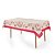 Toalha de Mesa Retangular 6 Lugares Natal Karsten 140x210cm Enfeites de Natal - Imagem 2