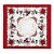 Toalha Centro de Mesa Quadrado Natal Dohler Athenas 78x78cm - Imagem 3