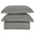 Colcha Super King Size 300 Fios Corttex 300 Fios Serena 3 Peças Cinza - Imagem 1