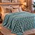 Cobertor Casal Corttex Flannel Poá 180x220cm Verde - Imagem 3