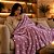 Cobertor Queen Size Corttex Flannel Poá 220x240cm Rosa - Imagem 2