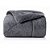 Edredom Queen Size Plush Hedrons Aspen Ardósia - Imagem 1