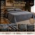 Edredom Queen Size Bella Enxovais Plush Splendore Chumbo - Imagem 3