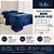 Edredom Queen Size Bella Enxovais Plush Splendore Marinho - Imagem 5