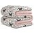 Edredom Queen Size Bella Enxovais Plush Sofia com Rosê - Imagem 1