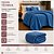 Cobertor Casal Bubble Europa 200x230cm Azul Índigo - Imagem 3
