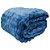 Cobertor Casal Bubble Europa 200x230cm Azul Índigo - Imagem 1