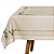 Toalha de Mesa Quadrada 4 Lugares Dohler Clean Renova 140x140cm Botânica - Imagem 2
