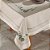 Toalha de Mesa Quadrada 4 Lugares Dohler Clean Renova 140x140cm Botânica - Imagem 4