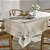 Toalha de Mesa Retangular 6 Lugares Dohler Clean Renova 140x210cm Botânica - Imagem 1