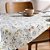 Toalha de Mesa Quadrada 4 Lugares Dohler Clean Athenas 140x140cm Florência - Imagem 2
