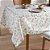 Toalha de Mesa Quadrada 4 Lugares Dohler Clean Athenas 140x140cm Florência - Imagem 4