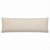 Fronha Body Pillow 200 Fios Lynel 130x40cm Althea Crudo Hieros - Imagem 1