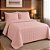 Kit Cobreleito King Size Lynel 200 Fios 3 Peças Althea Rosa Kathy - Imagem 2