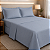 Jogo de Cama Queen Size Altenburg 200 Fios 4 Peças Algodão Lux Azul Etienne - Imagem 2