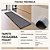 Tapete Passadeira Jolitex Piquet Antiderrapante 60x230cm Fendi - Imagem 3