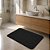 Tapete para Banheiro Coralis Jolitex Antiderrapante Macio 50x70cm Preto - Imagem 2