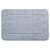 Tapete para Banheiro Coralis Jolitex Antiderrapante Macio 50x70cm Cinza - Imagem 1