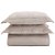 Colcha Queen Size 200 Fios Corttex Prisma 3 Peças Bege - Imagem 1