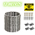 12 Metros De Concertina Dupla Clipada 45 Cm + Kit Instalação - Imagem 2