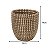 Cachepot Decorativo Em Fibra Natural - Imagem 2