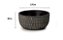 Cachepot Preto em Cimento P - Imagem 2