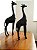 Kit Escultura Decorativa Girafa em Poliresina - Imagem 3