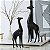 Kit Escultura Decorativa Girafa em Poliresina - Imagem 4