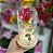 Rosa Vermelha Encantada Eterna Brilhante LED na Cúpula 21 cm Artificial - Imagem 1