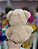 Urso Marrom Claro com Laço 20 cm de Pelúcia FC2609 Fizzy - Imagem 3