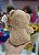 Urso Marrom Claro com Laço 17 cm de Pelúcia FE7015 Fizzy - Imagem 3