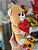 Urso Marrom com um Coração "Com Carinho" 23 cm de Pelúcia - Imagem 2