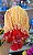 Boneca Vestido Vermelho 25 cm de Pelúcia - Imagem 3