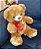 Urso Marrom com Laço "Amor" 25 cm de Pelúcia - Imagem 2