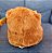 Macaco Marrom um Coração "Love" 20 cm de Pelúcia - Imagem 3